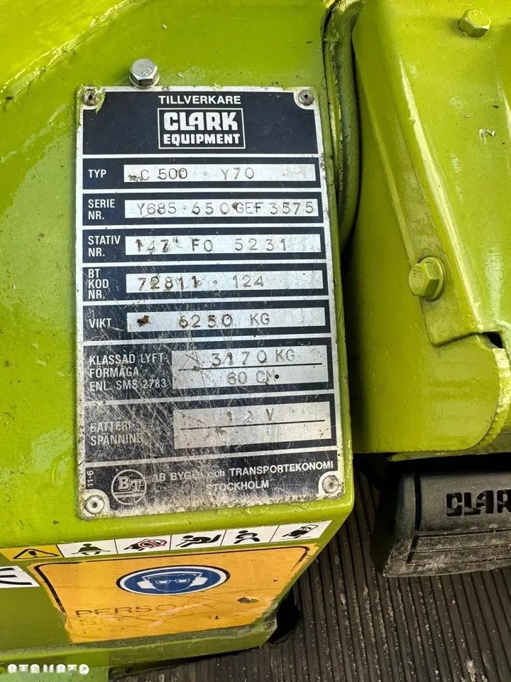 1977 Clark EQUIPMENT, 3 727 mth, dovoz Skladom v EÚ — foto 15 z 19