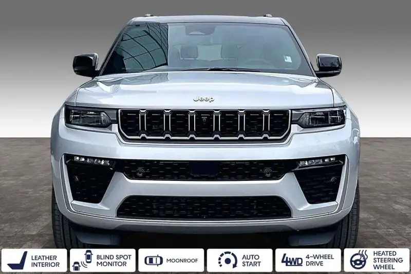 2026 Jeep Grand Cherokee Summit, SILV ZYNITH MET, 0 km, dovoz Kanada — foto 2 z 12