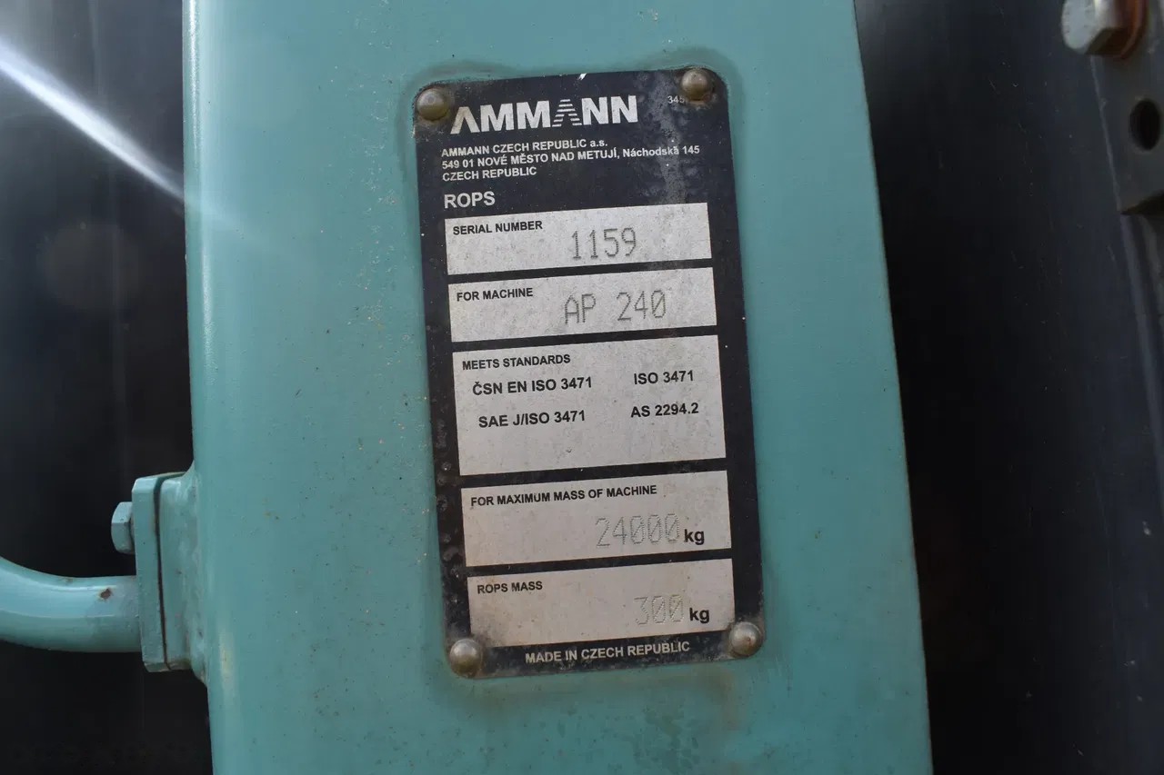 2012 Ammann AP 240, 7 573 mth, dovoz Skladom v EÚ — foto 6 z 14