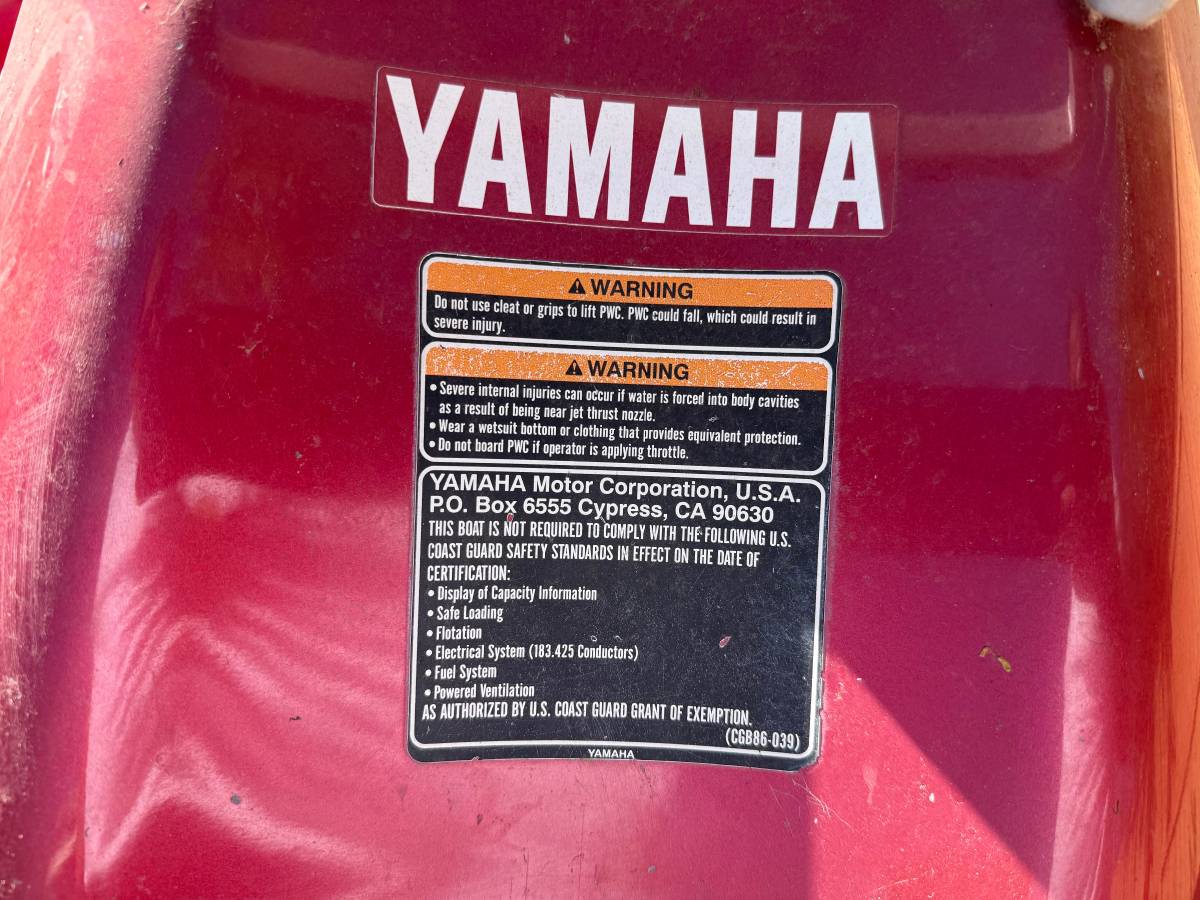 2004 Yamaha, dovoz USA — foto 8 z 12