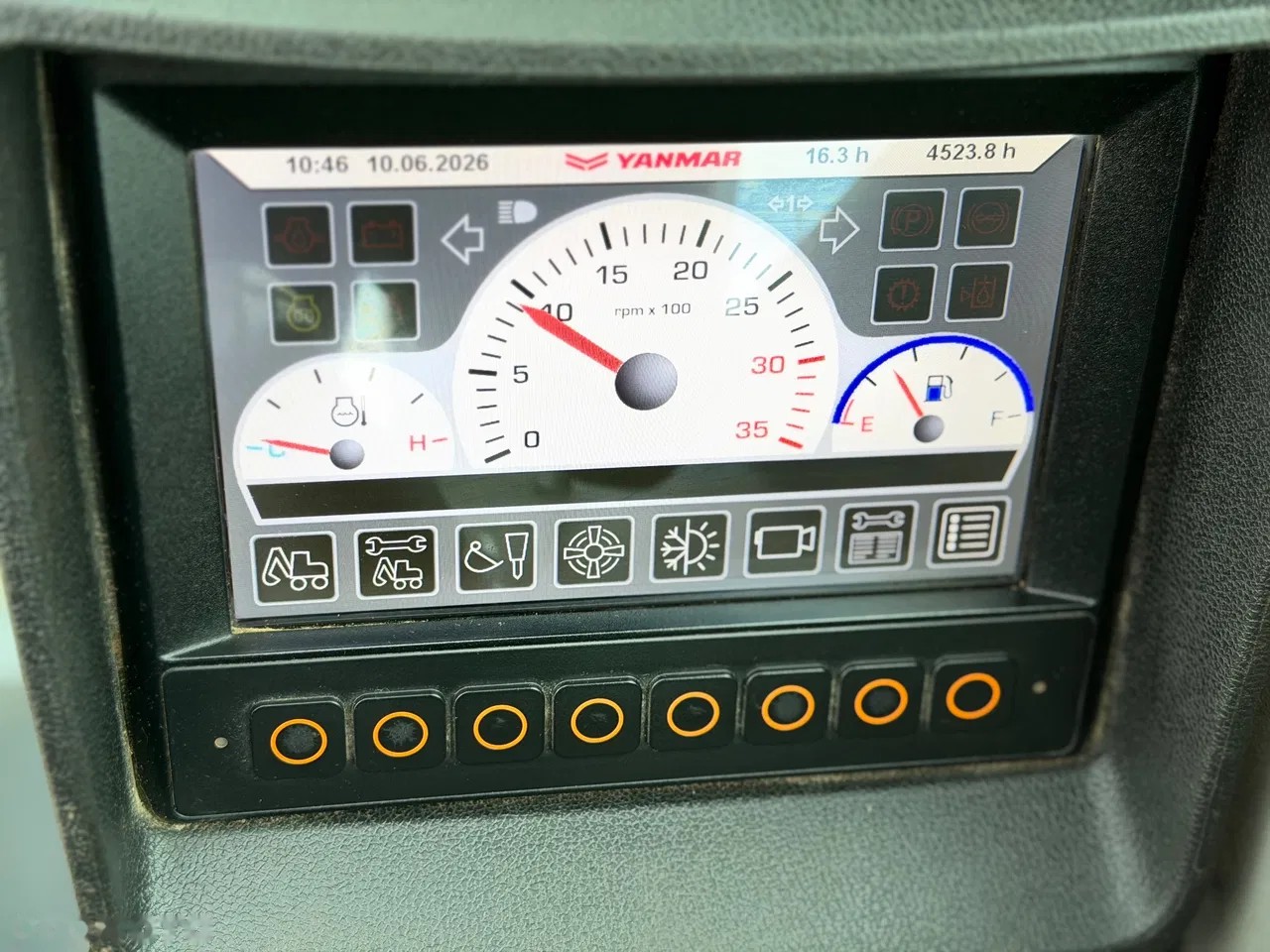 2018 Yanmar SV120, 4 520 mth, dovoz Skladom v EÚ — foto 10 z 13