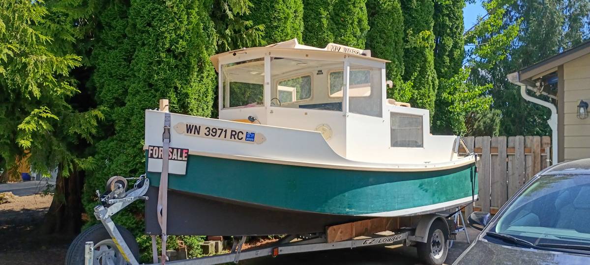 Pilothouse Style Phil Bolger designed Micro Trawler, dovoz USA — foto 1 | AMECAR Pilothouse Style Phil Bolger designed Micro Trawler, dovoz USA — foto 1