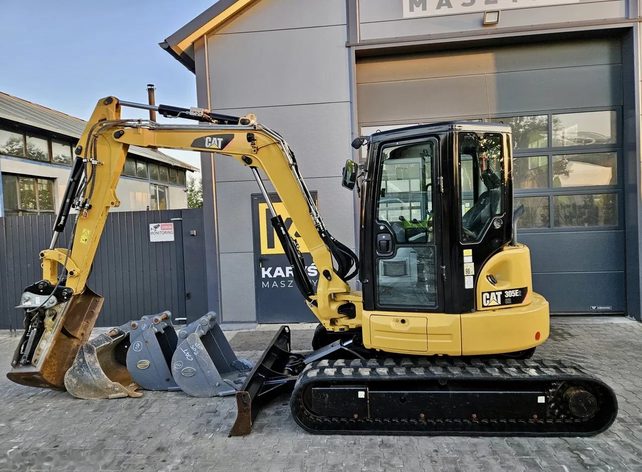 2018 Cat 305 E2, 2 931 mth, dovoz Skladom v EÚ — foto 8 z 20
