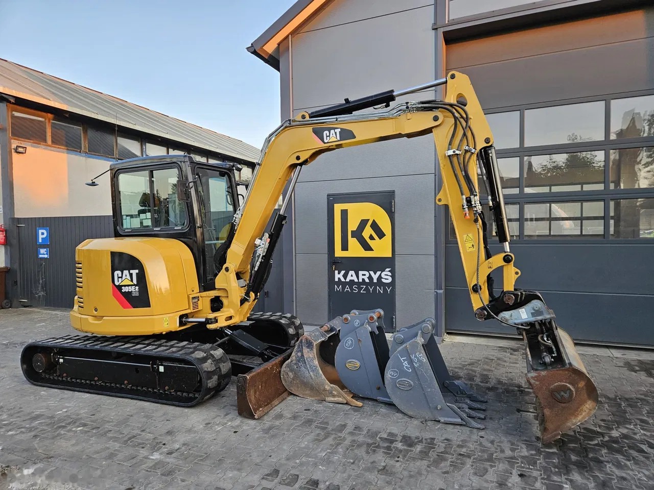 2018 Cat 305 E2, 2 931 mth, dovoz Skladom v EÚ — foto 9 z 20