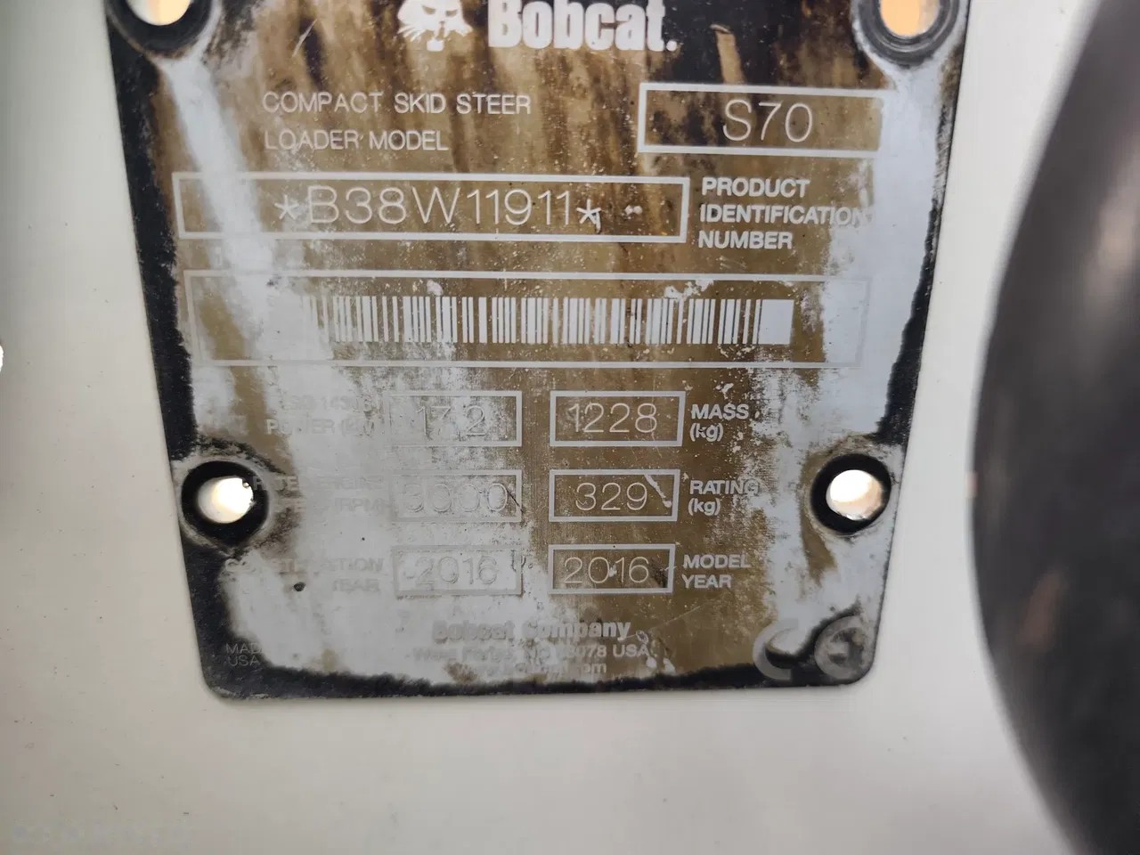 2016 Bobcat, 1 525 mth, dovoz Skladom v EÚ — foto 9 z 12