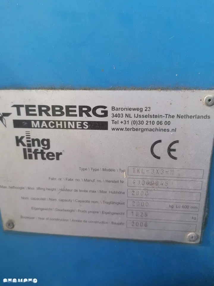 2004 Terberg TKL-M 2000, dovoz Skladom v EÚ — foto 7 z 7