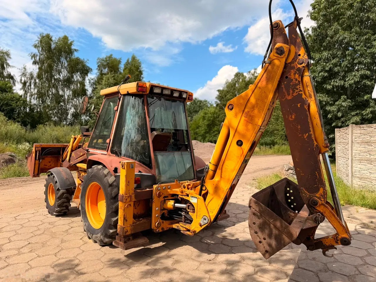 1997 Case 580 Super, 5 813 mth, dovoz Skladom v EÚ — foto 4 z 5