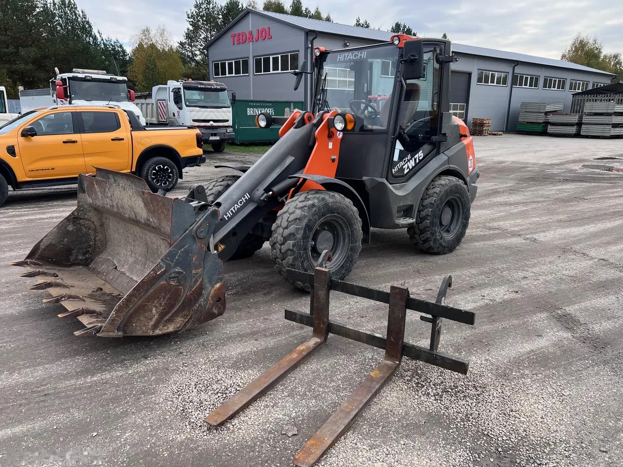 2019 Hitachi ZW75, 2 066 mth, dovoz Skladom v EÚ — foto 1 | AMECAR 2019 Hitachi ZW75, 2 066 mth, dovoz Skladom v EÚ — foto 1
