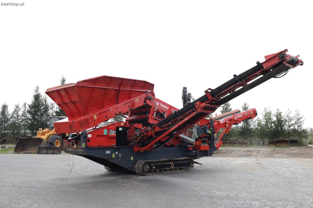 2017 Terex Finlay 863, 1 540 mth, dovoz Skladom v EÚ — foto 11 z 24