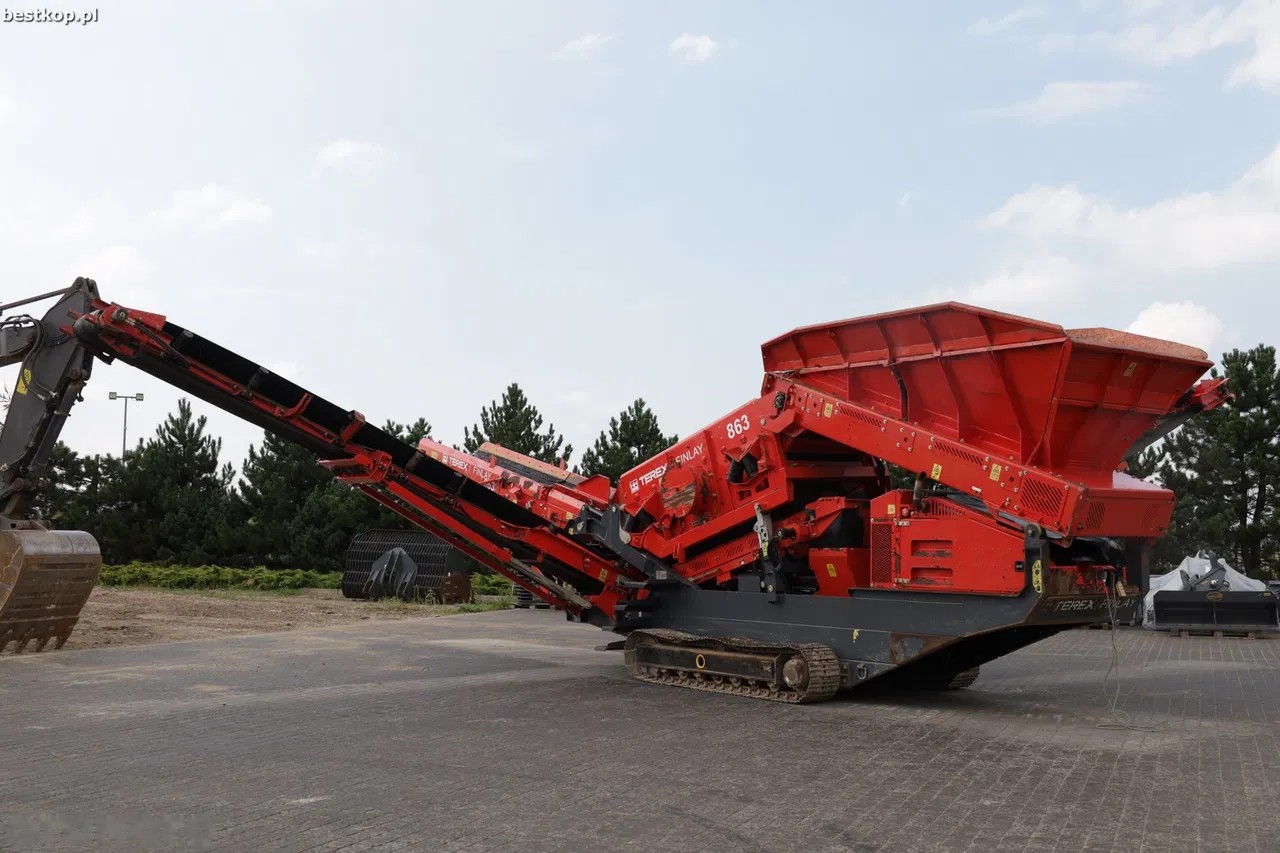 2017 Terex Finlay 863, 1 540 mth, dovoz Skladom v EÚ — foto 6 z 24