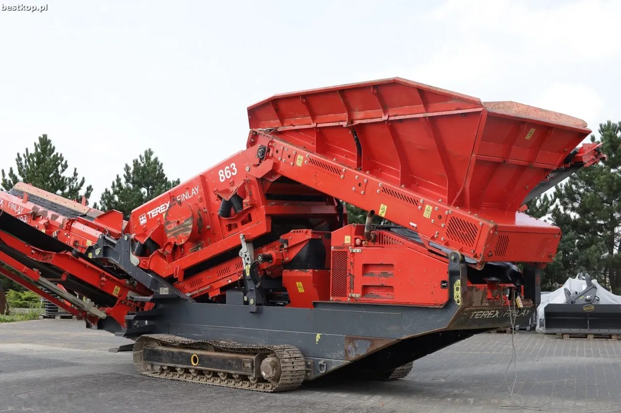 2017 Terex Finlay 863, 1 540 mth, dovoz Skladom v EÚ — foto 7 z 24