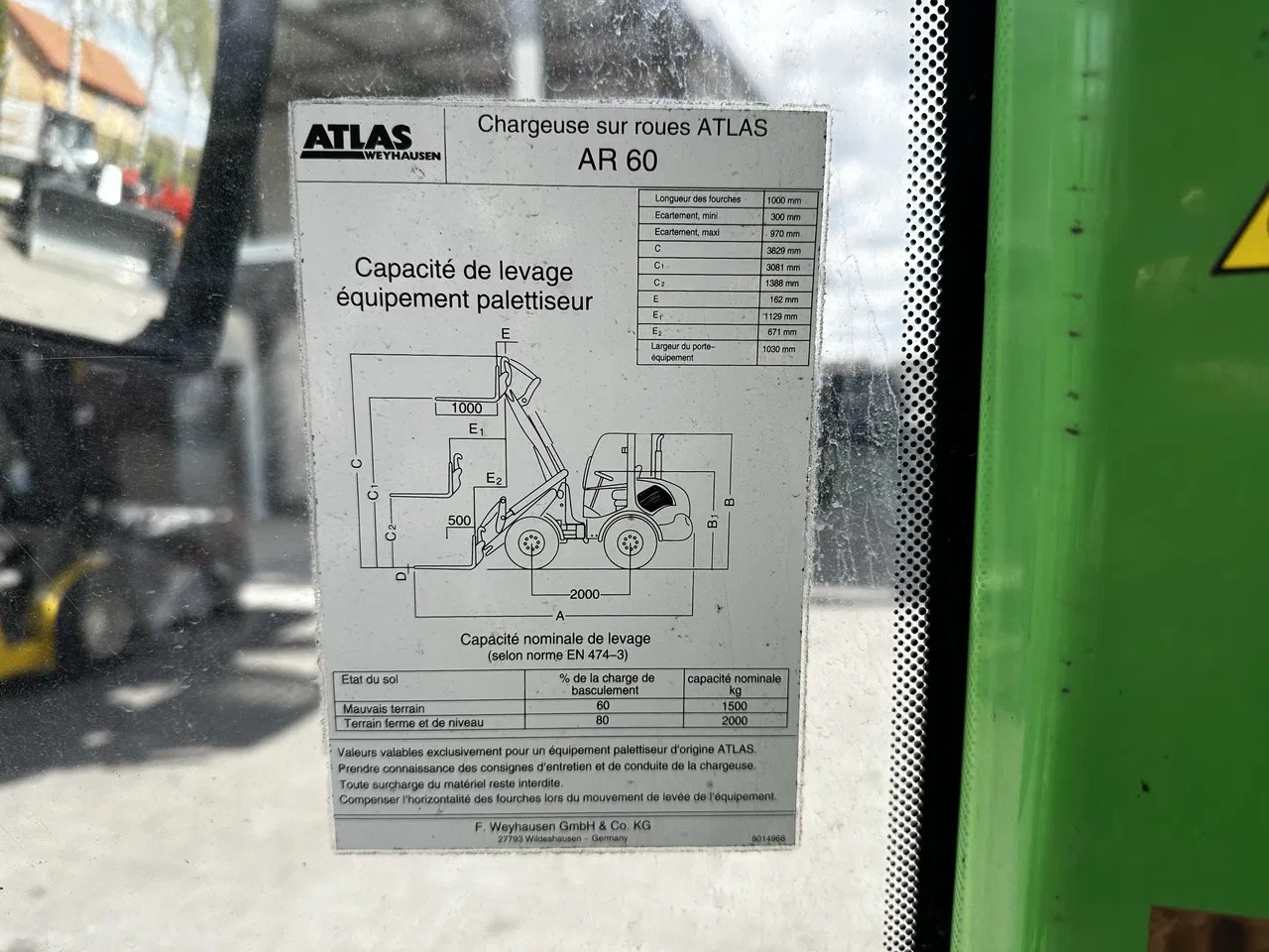 2008 Atlas AR 60, 12 042 mth, dovoz Skladom v EÚ — foto 13 z 14