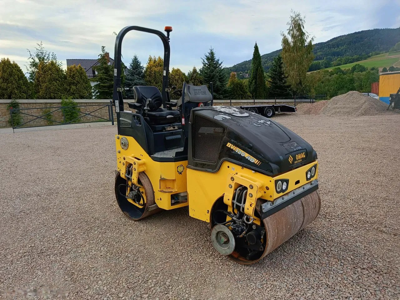 2014 Bomag BW 120 AD-5, 4 000 mth, dovoz Skladom v EÚ — foto 1 | AMECAR 2014 Bomag BW 120 AD-5, 4 000 mth, dovoz Skladom v EÚ — foto 1