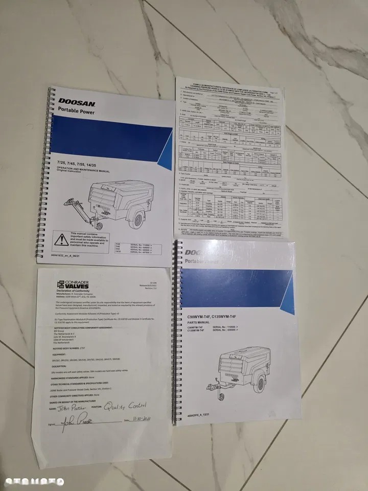 2023 Doosan KOMPRESOR, 14 mth, dovoz Skladom v EÚ — foto 14 z 14