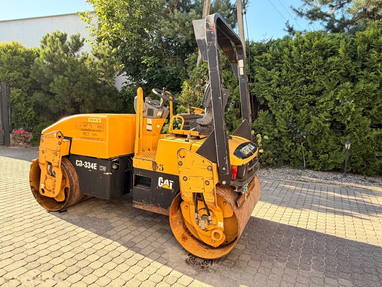 2006 Caterpillar CB-334E XW Drogowy Import, dovoz Skladom v EÚ — foto 3 z 18