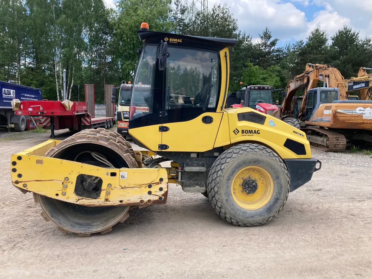 2020 Bomag BW 177 D-5, 1 052 mth, dovoz Skladom v EÚ — foto 1 | AMECAR 2020 Bomag BW 177 D-5, 1 052 mth, dovoz Skladom v EÚ — foto 1