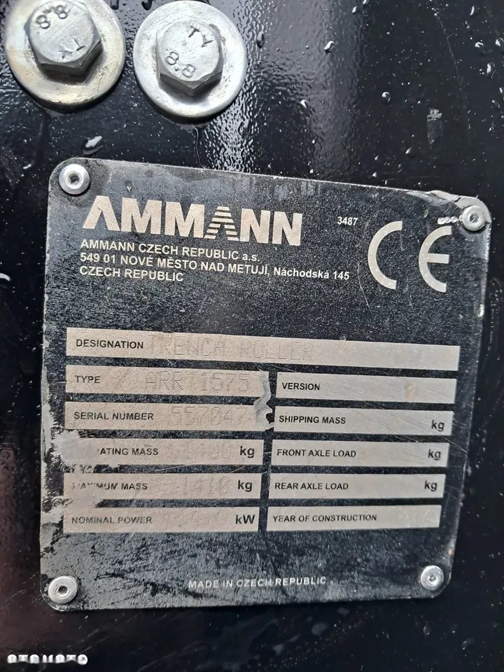 2017 Ammann RAMMAX 1575, 777 mth, dovoz Skladom v EÚ — foto 9 z 11