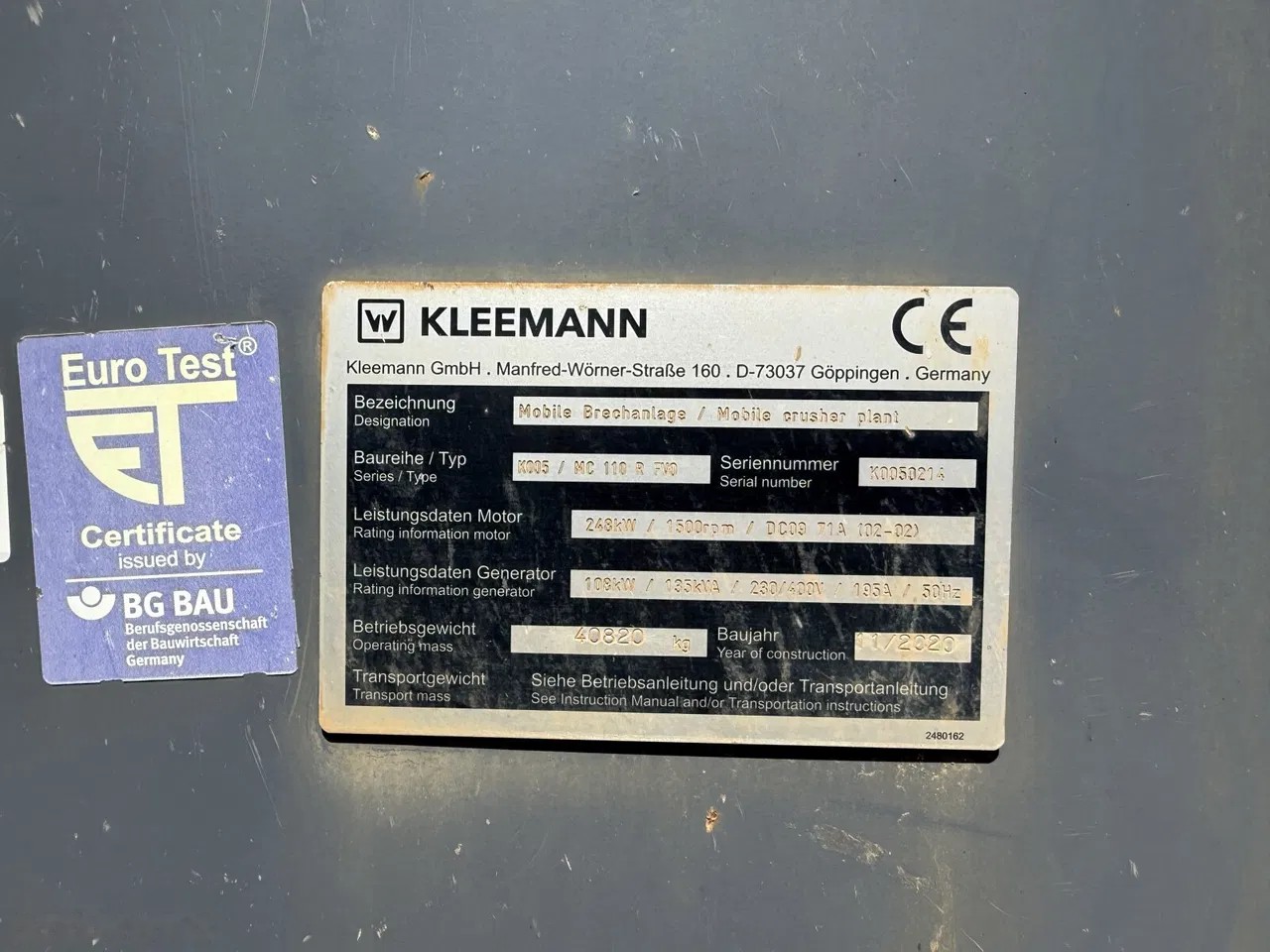 2020 Kleemann MC, 4 250 mth, dovoz Skladom v EÚ — foto 7 z 23