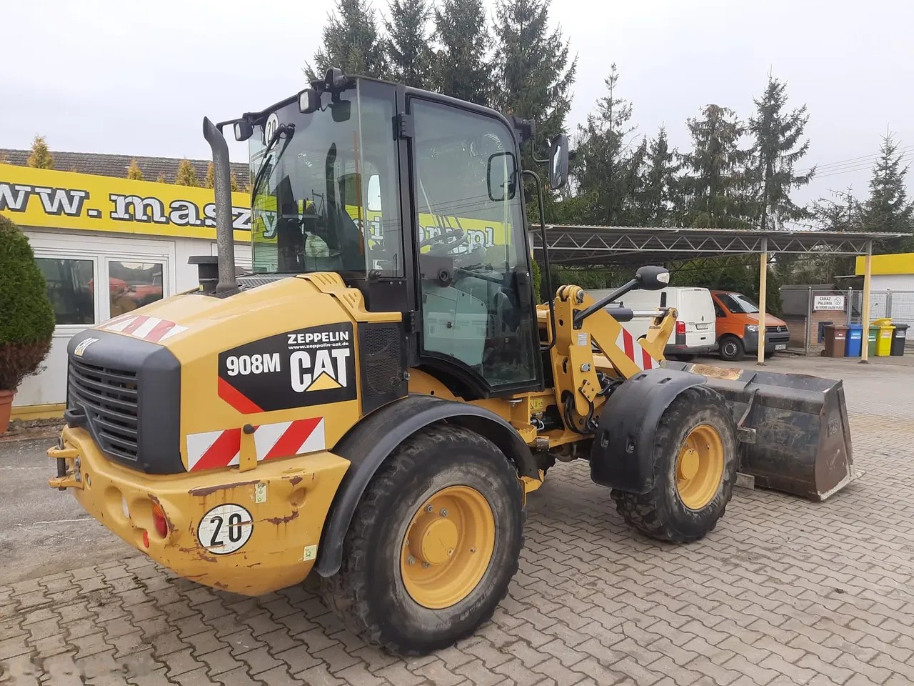 2017 Caterpillar 908, 3 530 mth, dovoz Skladom v EÚ — foto 1