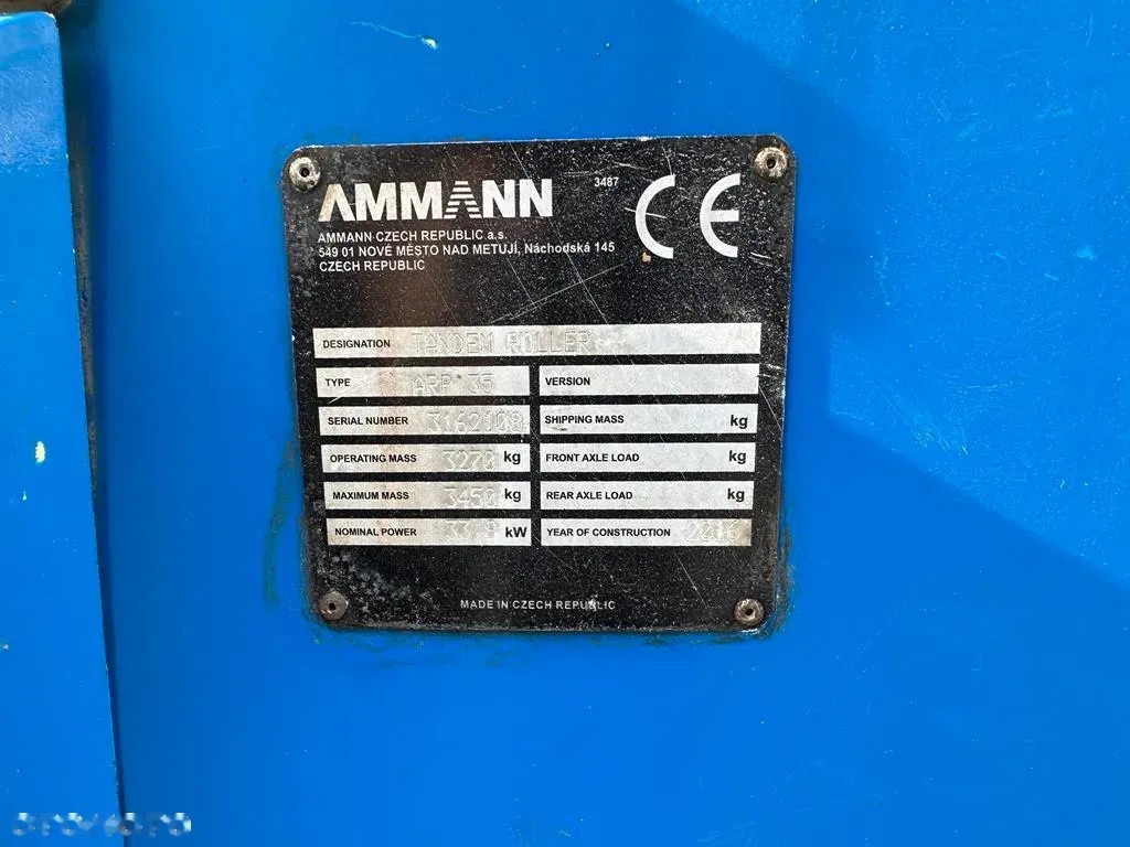 2016 Ammann ARP 35, 5 454 mth, dovoz Skladom v EÚ — foto 15 z 16