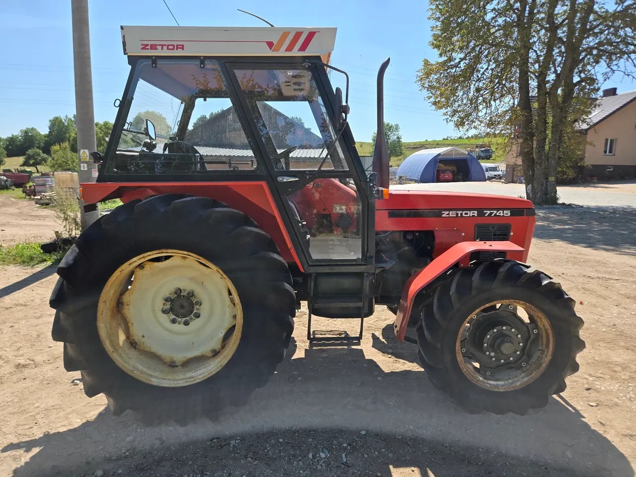 1987 Zetor 7745 Export 4WD, 2 500 mth, dovoz Skladom v EÚ — foto 3 z 7