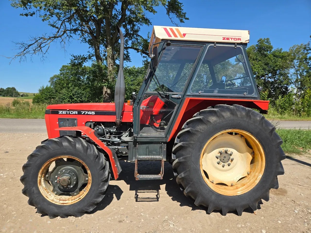 1987 Zetor 7745 Export 4WD, 2 500 mth, dovoz Skladom v EÚ — foto 5 z 7