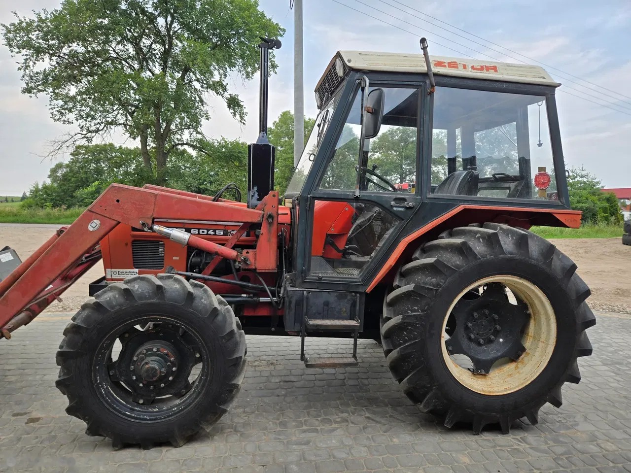 1984 Zetor 6045 Export 4WD, 3 000 mth, dovoz Skladom v EÚ — foto 3 z 8