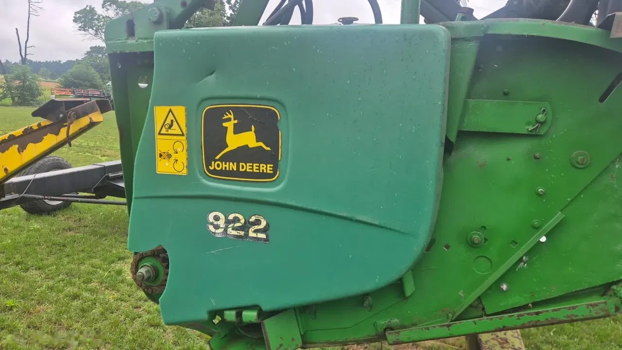 2001 John Deere 922, dovoz Skladom v EÚ — foto 7 z 7