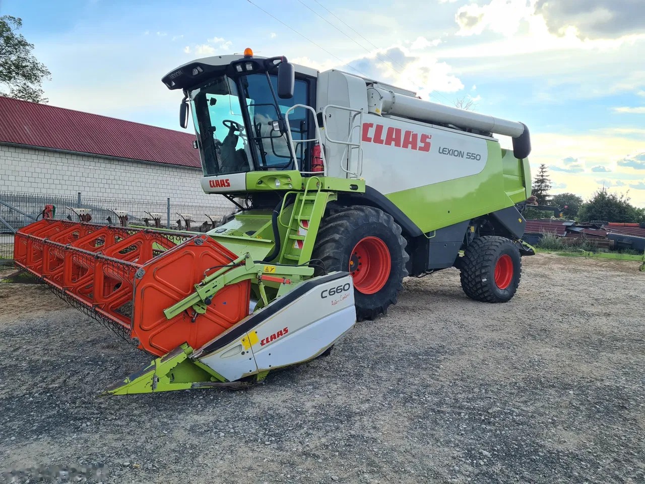 2008 Claas Lexion 550, 3 700 mth, dovoz Skladom v EÚ — foto 1 | AMECAR 2008 Claas Lexion 550, 3 700 mth, dovoz Skladom v EÚ — foto 1