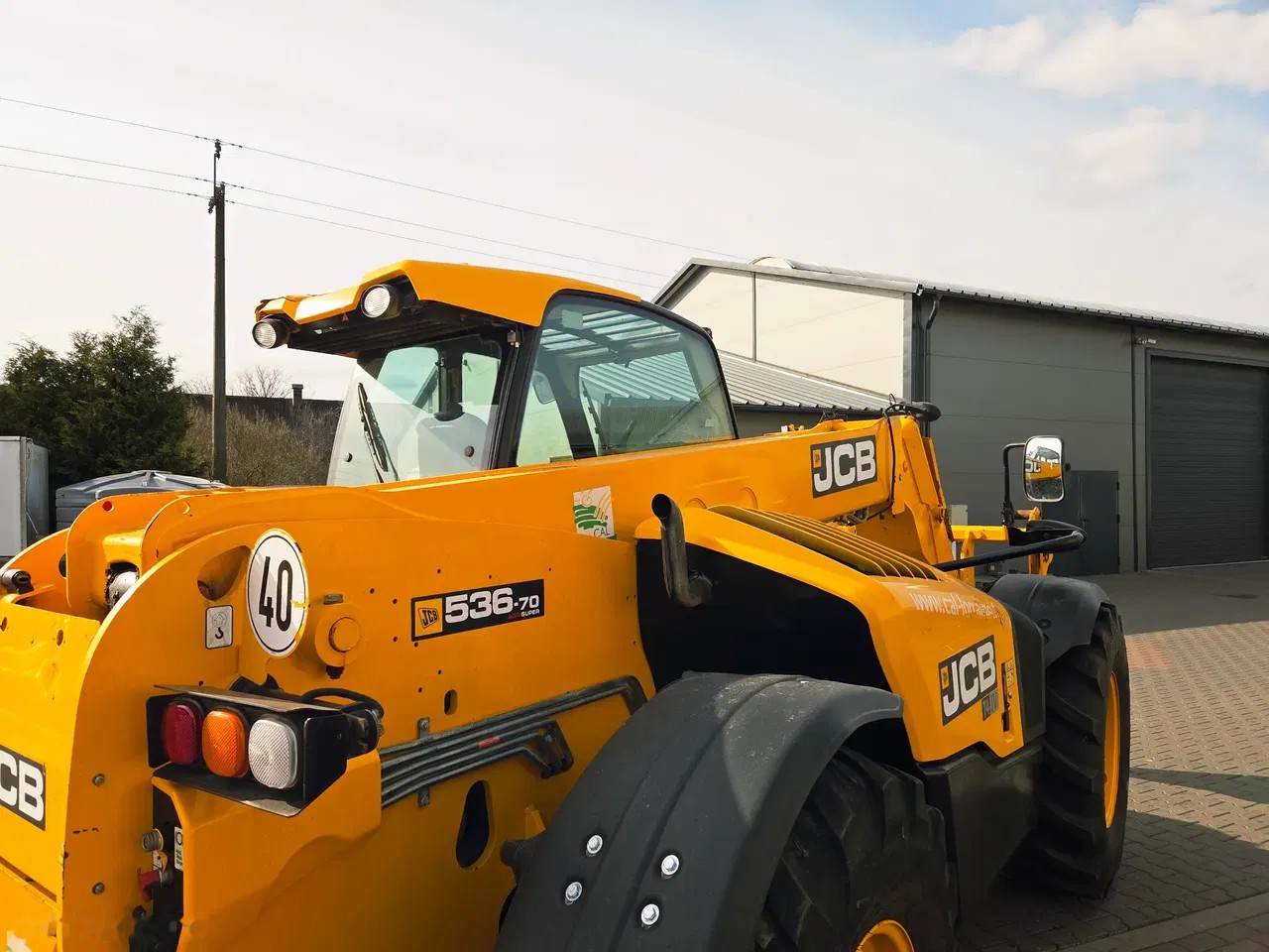 2018 JCB 536, 6 000 mth, dovoz Skladom v EÚ — foto 2 z 12