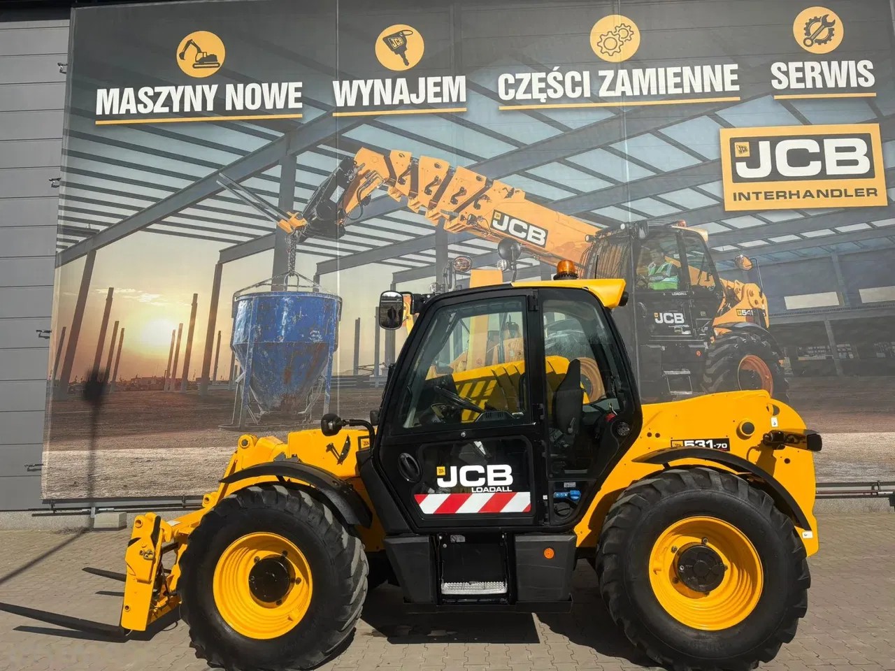 2020 JCB 531-70 Industrial, 6 445 mth, dovoz Skladom v EÚ — foto 2 z 11