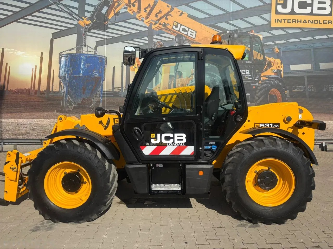 2020 JCB 531-70 Industrial, 6 445 mth, dovoz Skladom v EÚ — foto 3 z 11
