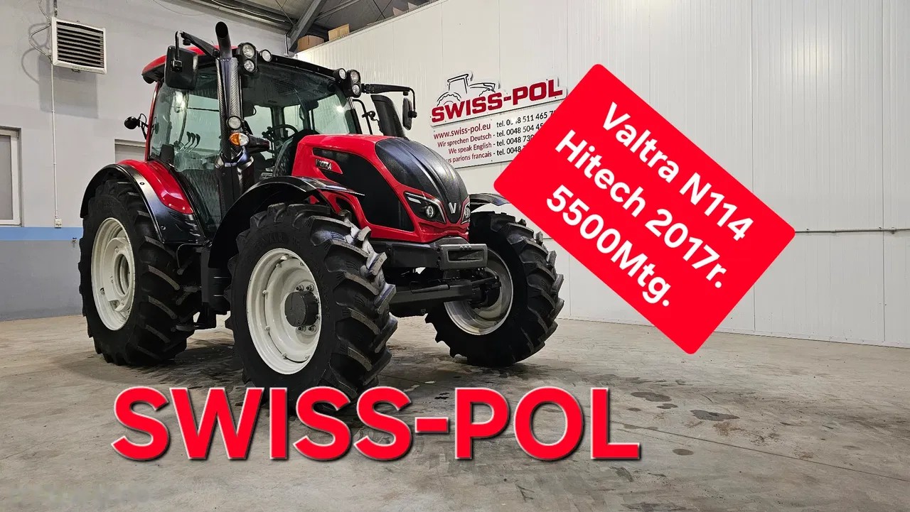 2017 Valtra, 5 500 mth, dovoz Skladom v EÚ — foto 1