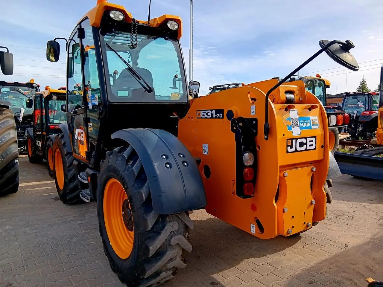 2022 JCB 531-70, 1 586 mth, dovoz Skladom v EÚ — foto 3 z 16