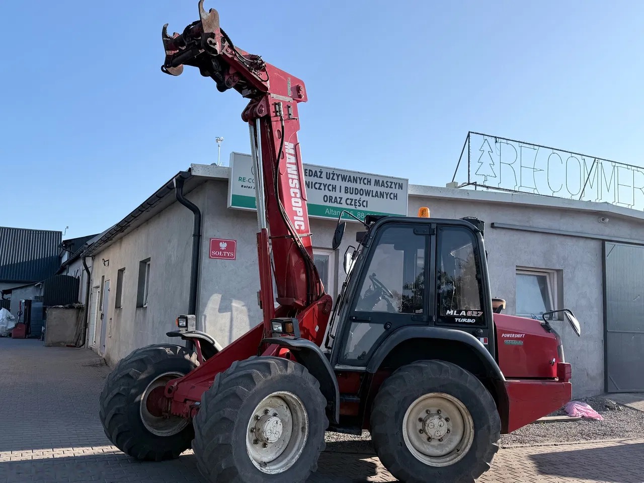 1999 Manitou MLA 627, 6 500 mth, dovoz Skladom v EÚ — foto 1 z 5 1999 Manitou MLA 627, 6 500 mth, dovoz Skladom v EÚ — foto 1 z 5