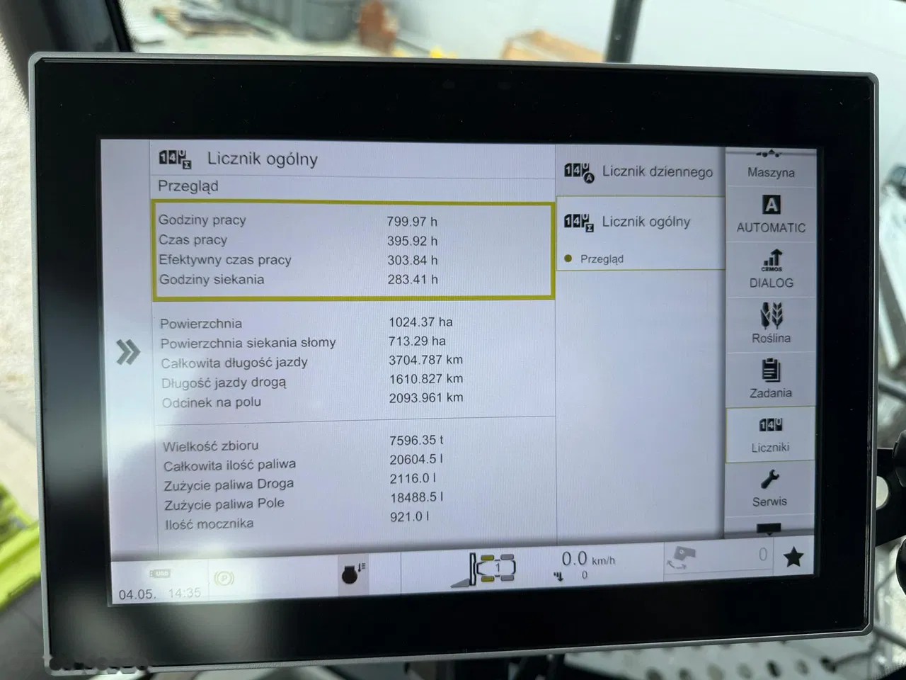 2023 Claas LEXION 6800 CEMOS AUTOMATIC, 903 mth, dovoz Skladom v EÚ — foto 9 z 11
