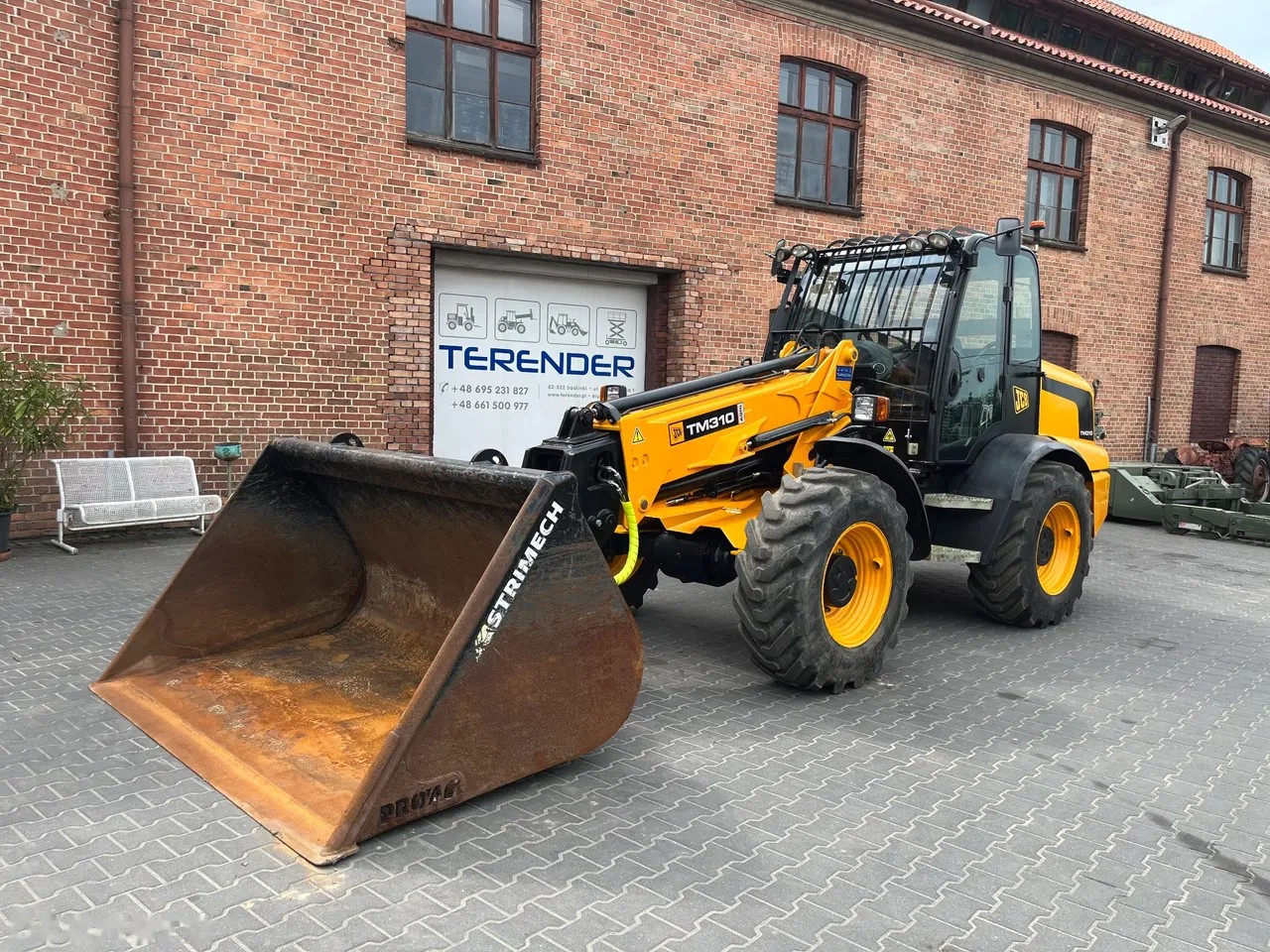 2009 JCB TM 310, 9 432 mth, dovoz Skladom v EÚ — foto 1