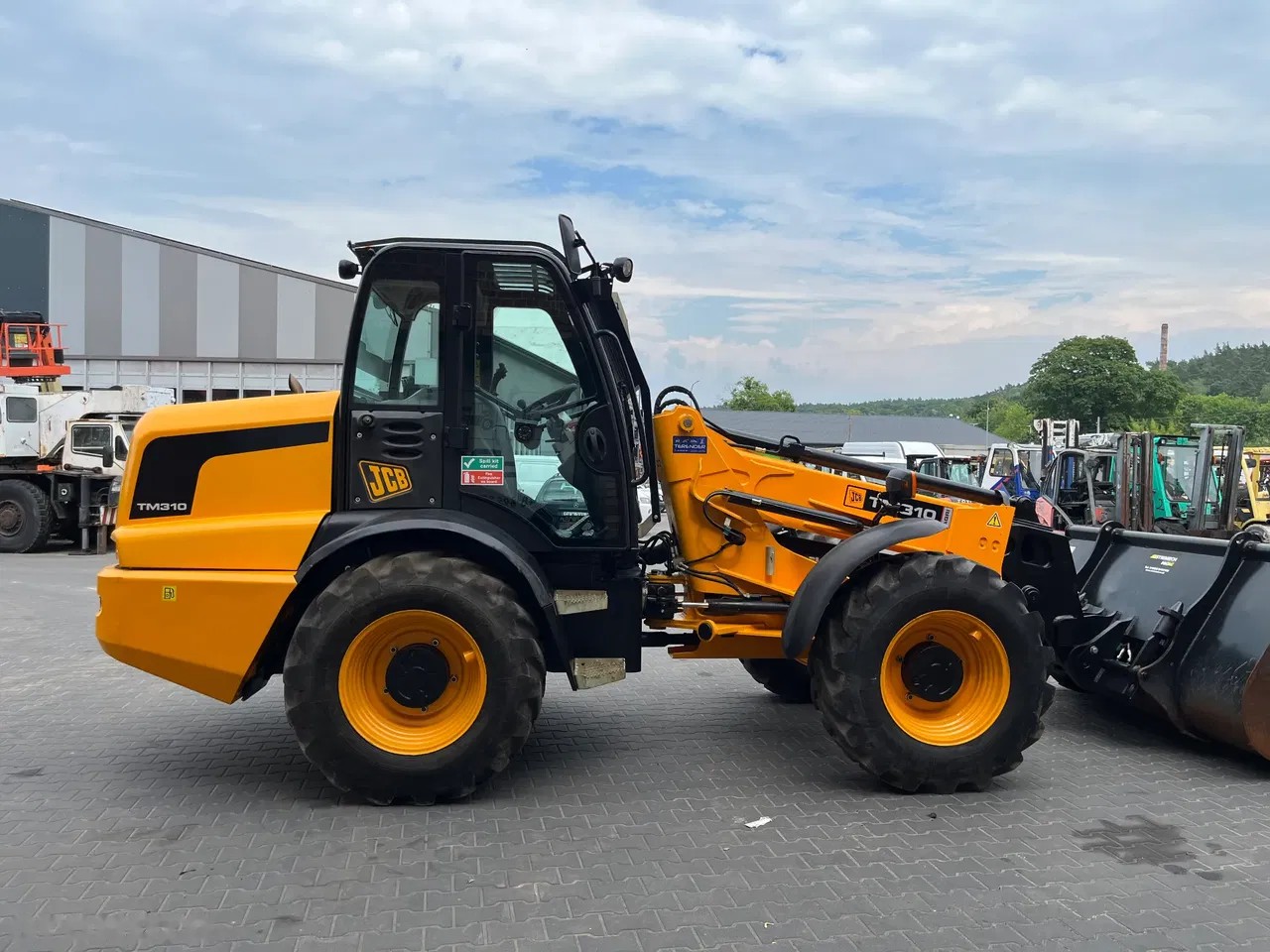 2009 JCB TM 310, 9 432 mth, dovoz Skladom v EÚ — foto 6 z 24