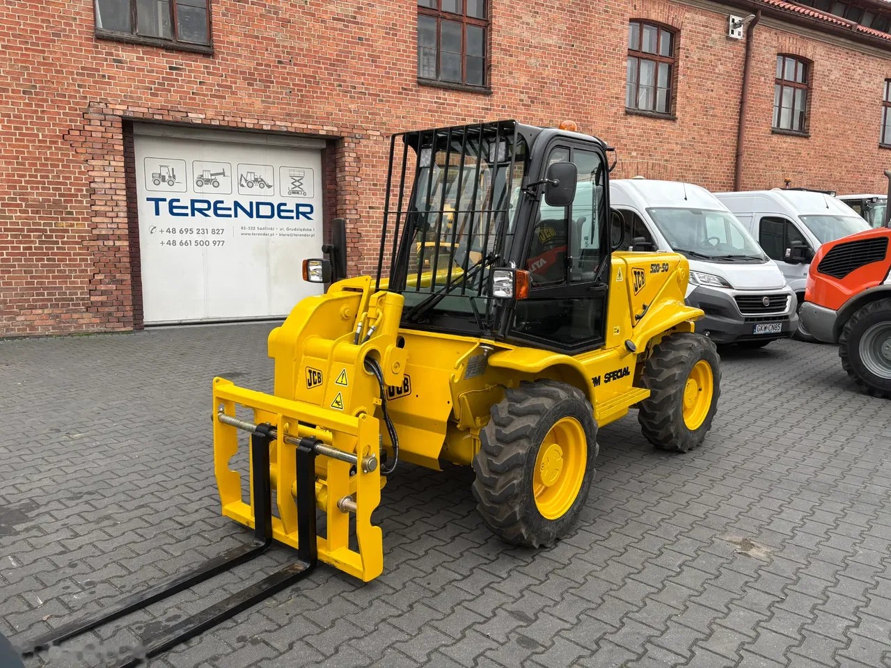 1999 JCB 520-50, 3 223 mth, dovoz Skladom v EÚ — foto 1