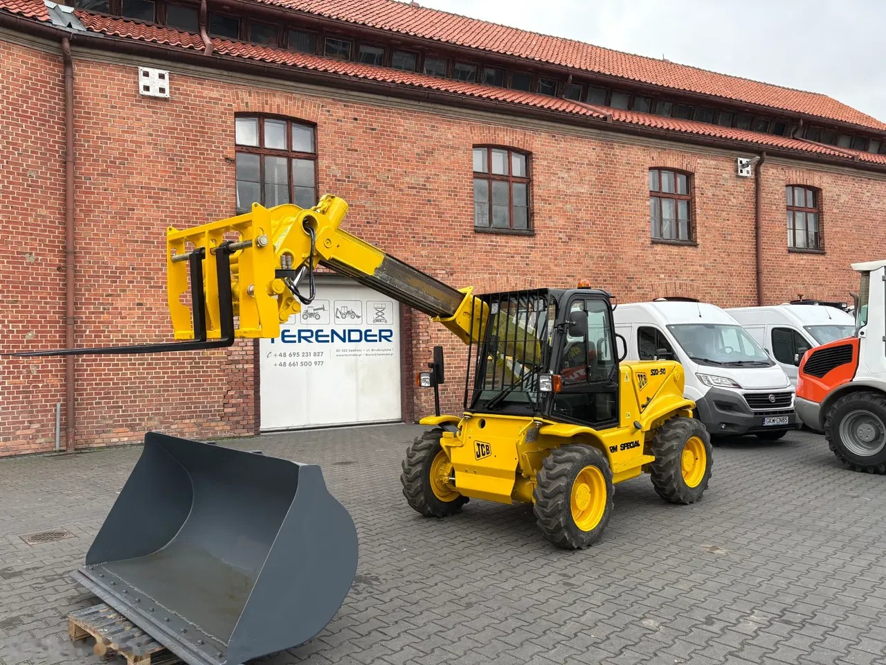 1999 JCB 520-50, 3 223 mth, dovoz Skladom v EÚ — foto 10 z 24
