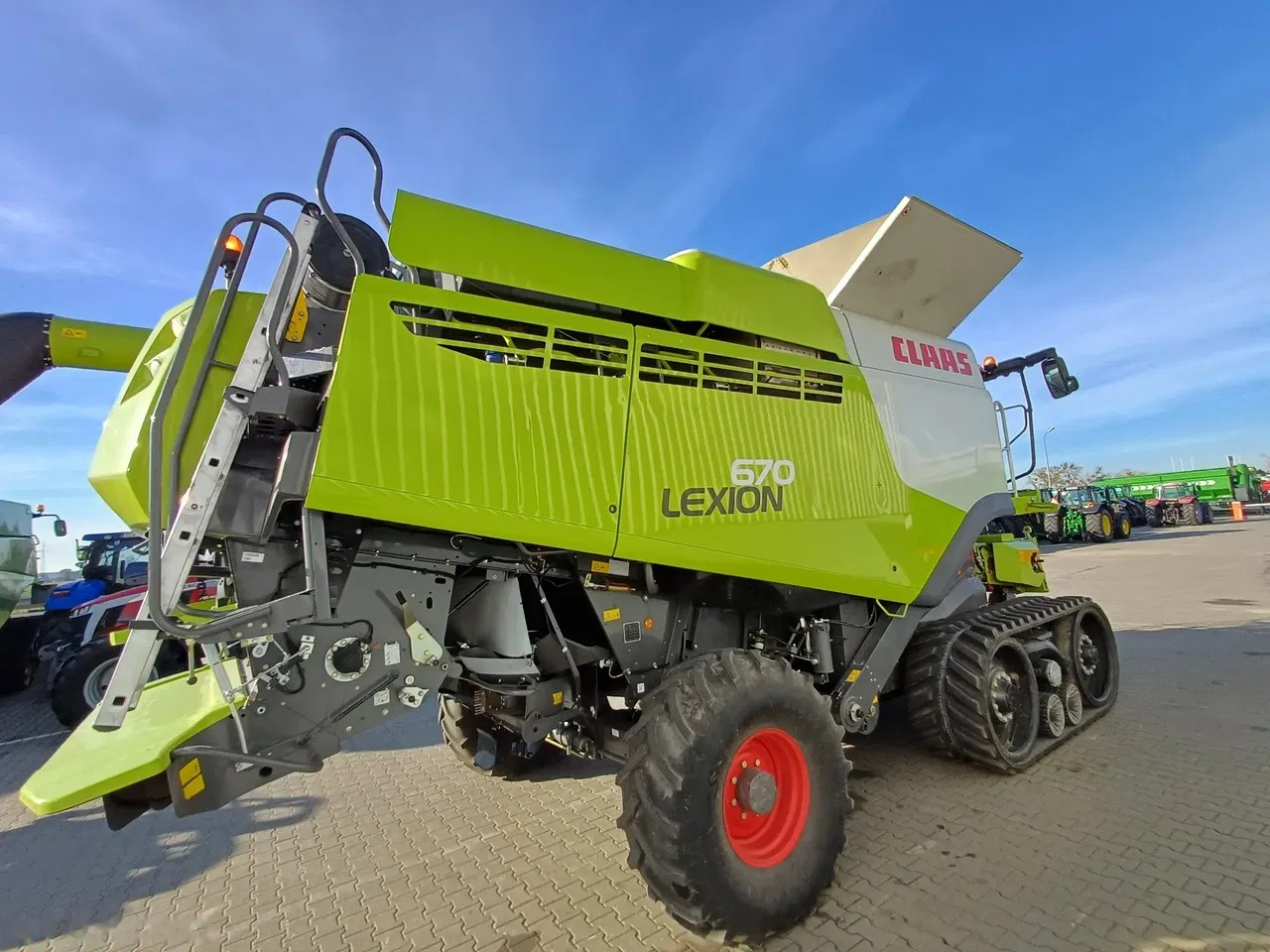 2018 Claas Lexion 670 TT, 767 mth, dovoz Skladom v EÚ — foto 5 z 24