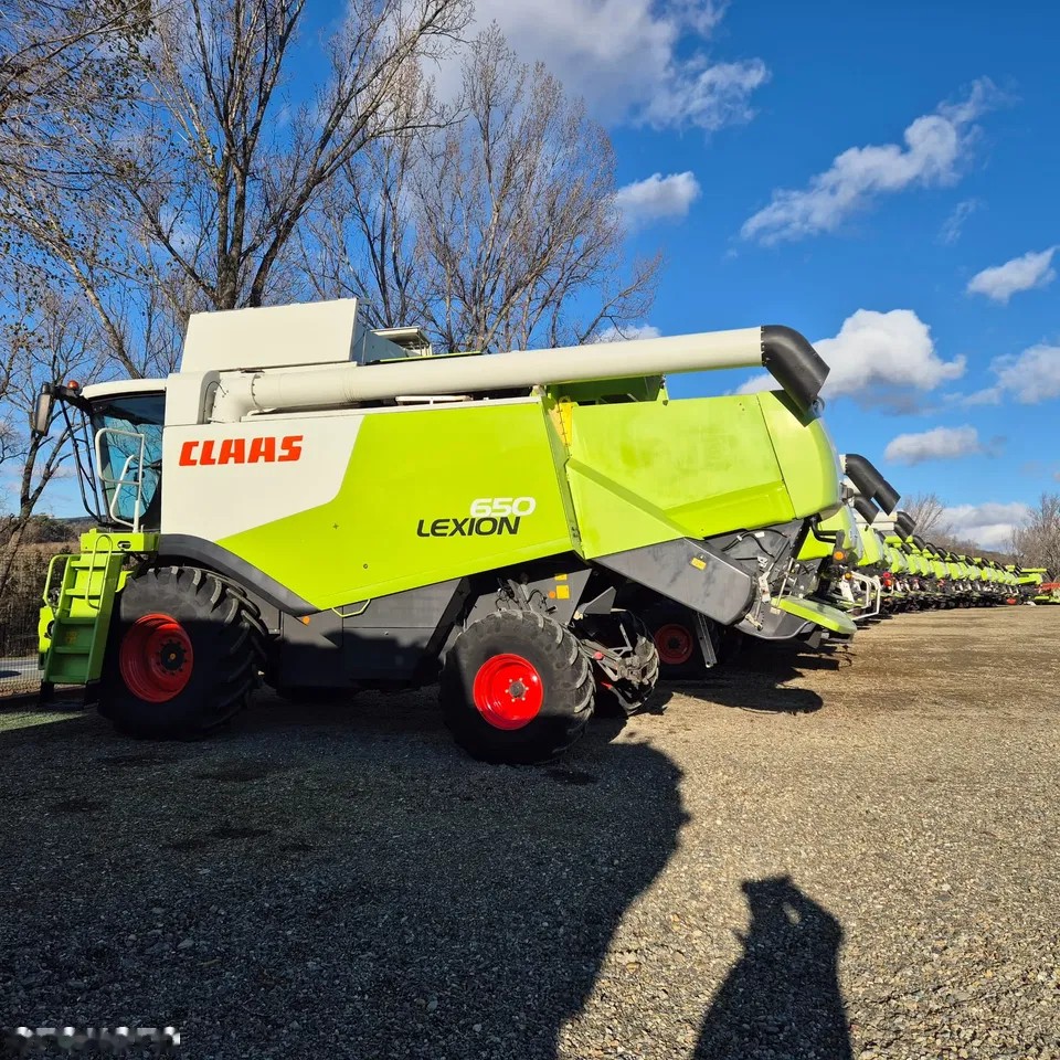 2012 Claas Lexion 650 z hederem, 4 464 mth, dovoz Skladom v EÚ — foto 2 z 24