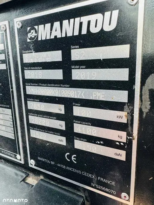 2019 Manitou 741-140 V+ PREMIUM, dovoz Skladom v EÚ — foto 8 z 8
