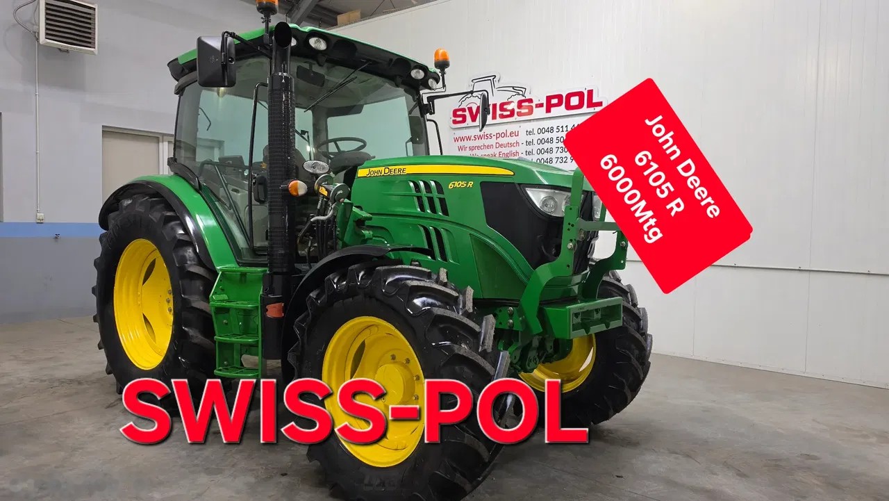 2013 John Deere 6105, 6 000 mth, dovoz Skladom v EÚ — foto 1 | AMECAR 2013 John Deere 6105, 6 000 mth, dovoz Skladom v EÚ — foto 1