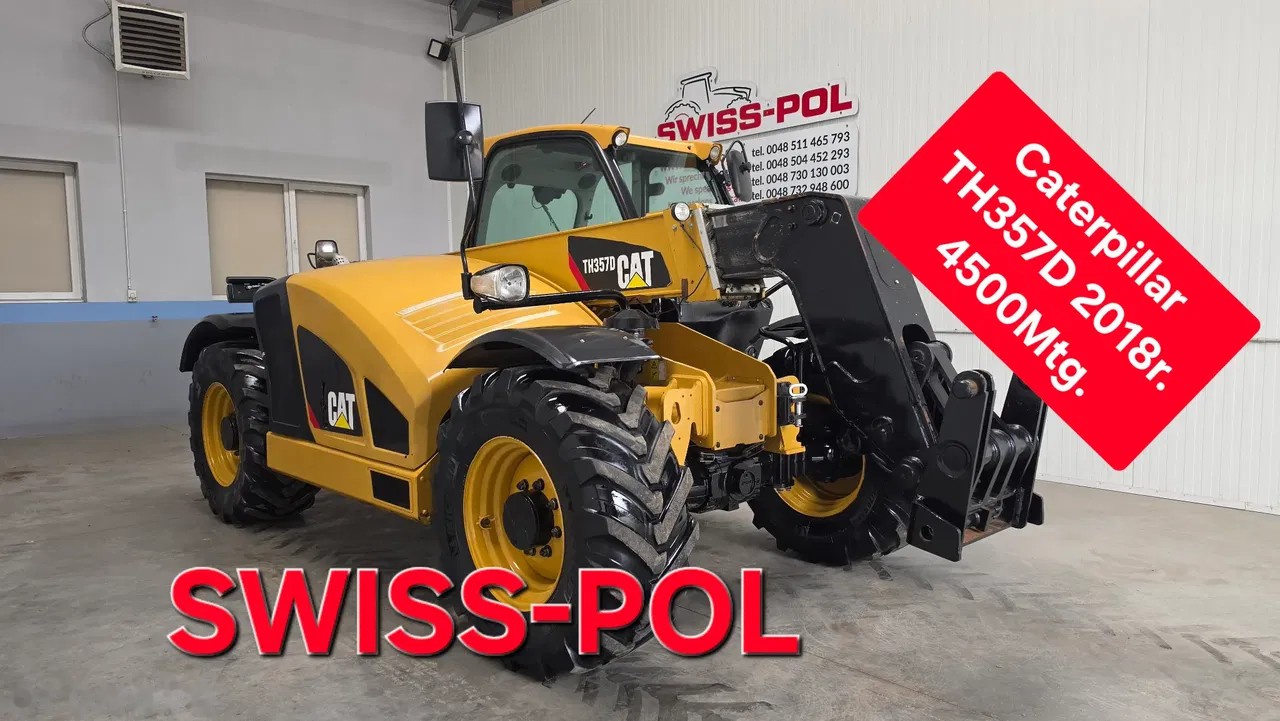 2018 Caterpillar TH, 4 500 mth, dovoz Skladom v EÚ — foto 1 | AMECAR 2018 Caterpillar TH, 4 500 mth, dovoz Skladom v EÚ — foto 1