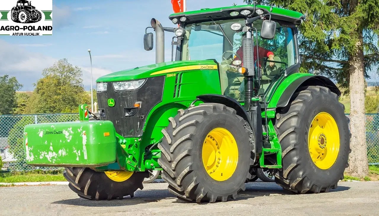 2013 John Deere 7260, 8 515 mth, dovoz Skladom v EÚ — foto 3 z 12