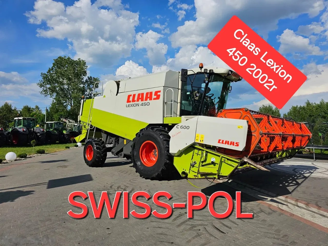 2002 Claas LEXION, 3 600 mth, dovoz Skladom v EÚ — foto 1 z 21 2002 Claas LEXION, 3 600 mth, dovoz Skladom v EÚ — foto 1 z 21
