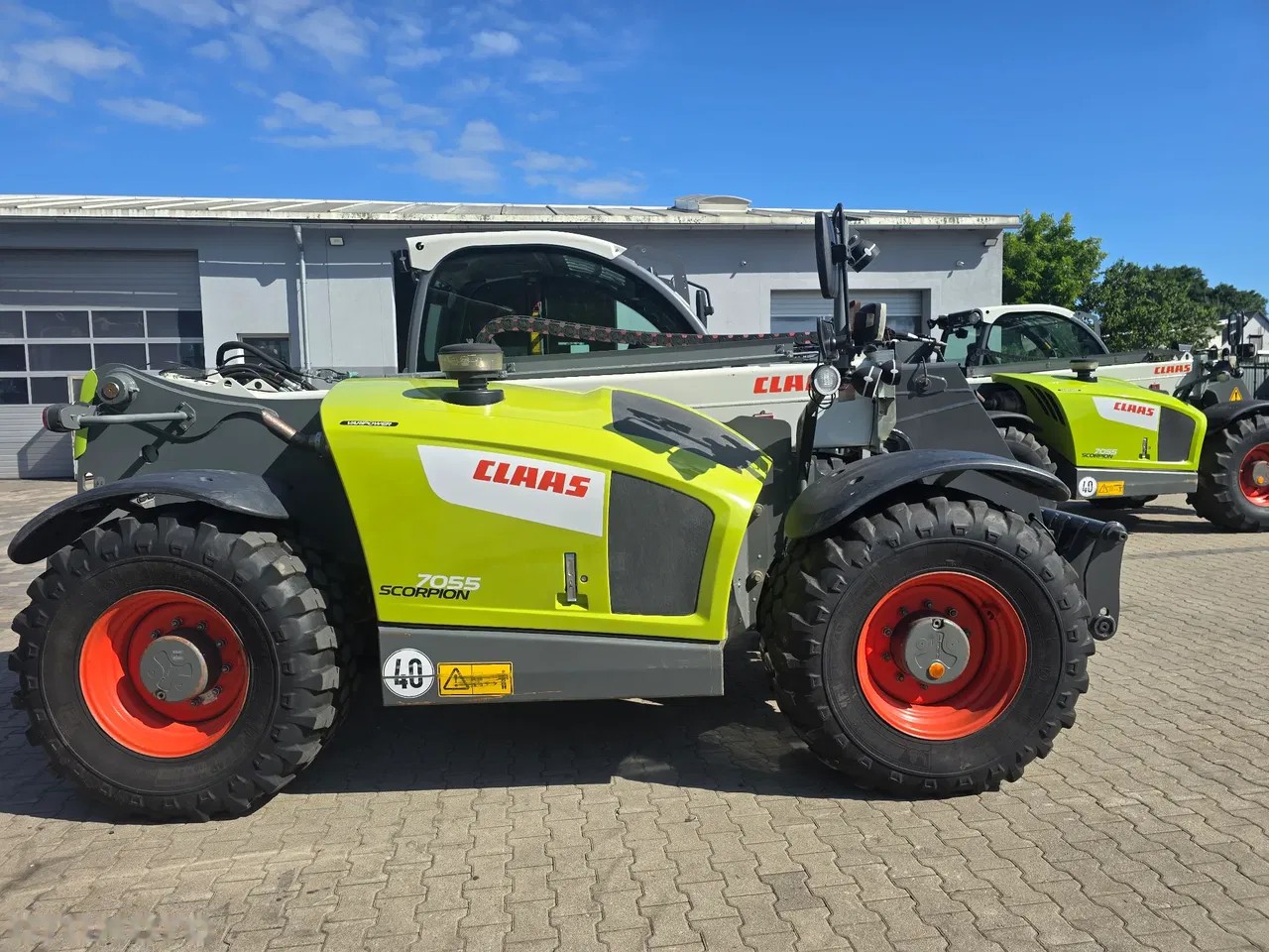 2016 Claas Scorpion 7055, 7 000 mth, dovoz Skladom v EÚ — foto 1 | AMECAR 2016 Claas Scorpion 7055, 7 000 mth, dovoz Skladom v EÚ — foto 1