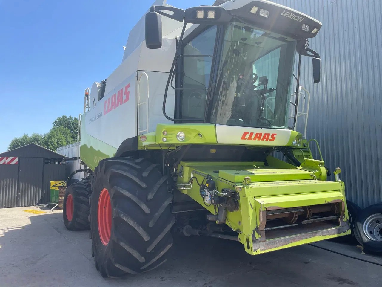 2006 Claas Lexion 560, dovoz Skladom v EÚ — foto 1 | AMECAR 2006 Claas Lexion 560, dovoz Skladom v EÚ — foto 1