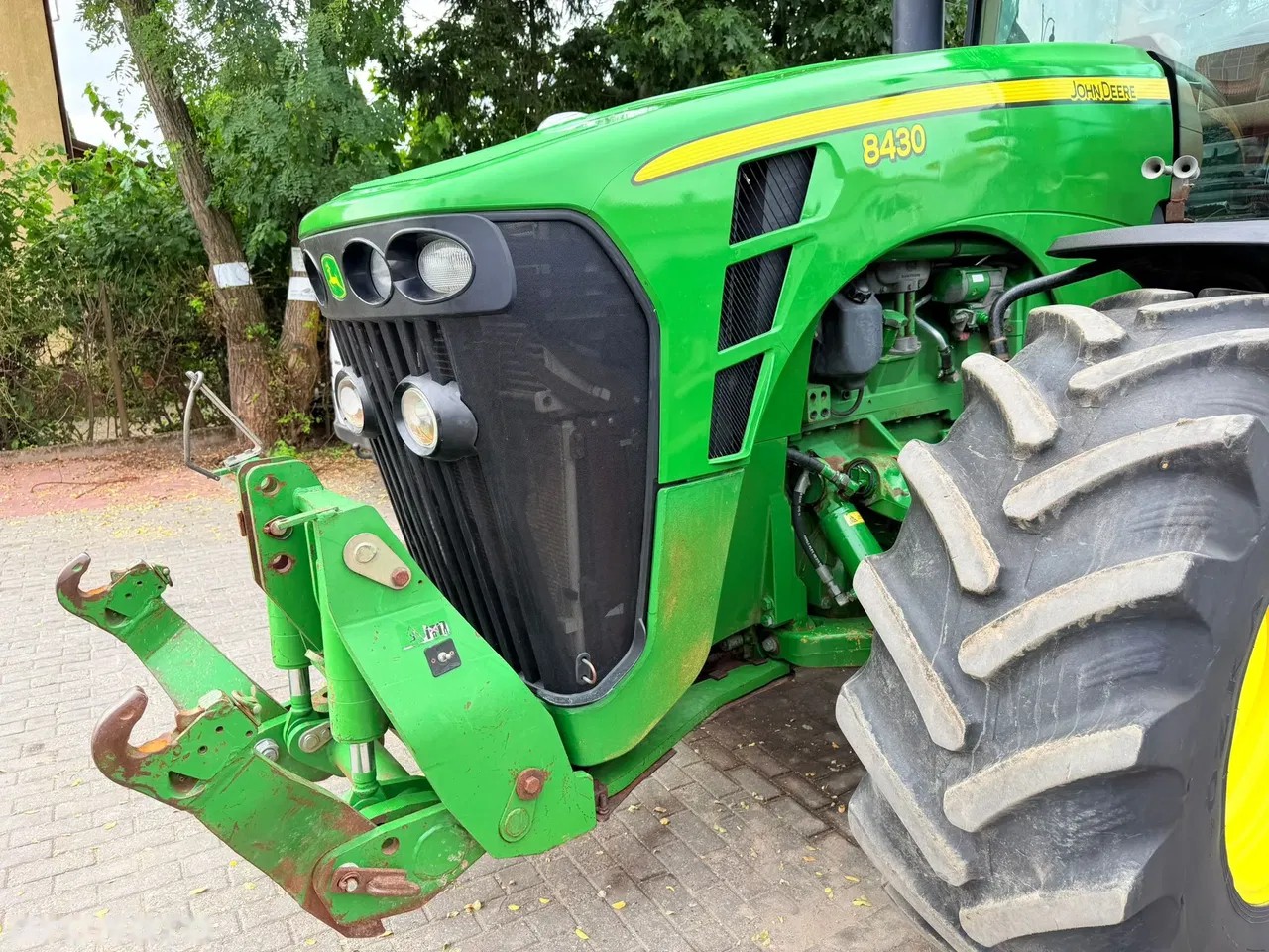 2008 John Deere 8430 Powershift, 13 200 mth, dovoz Skladom v EÚ — foto 3 z 24